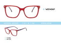 Plastic acetate eyeglasses frame for women WD1406P