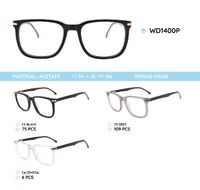 Plastic acetate eyeglasses frame WD1400P
