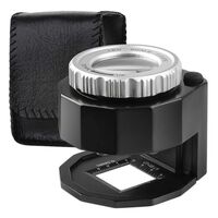 Лупа портативная карманная с подсветкой и УФ-светом 新小六灯, диаметр: 30 мм, увеличение: 30X