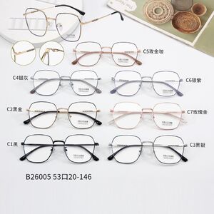 Metal frames with Blue Ray Cut lenses MAMO B26005