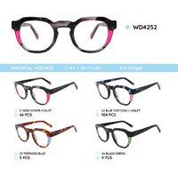 Plastic acetate eyeglasses frame for women WD4252