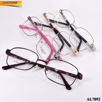 Metal eyeglass frame, material steel Allmilmo AL7092