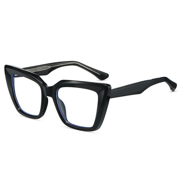 TR90 plastic frame or glasses with blue light protection, with spring hinges FA87286