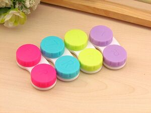 Контейнер для хранения контактных линз HQ实色双联