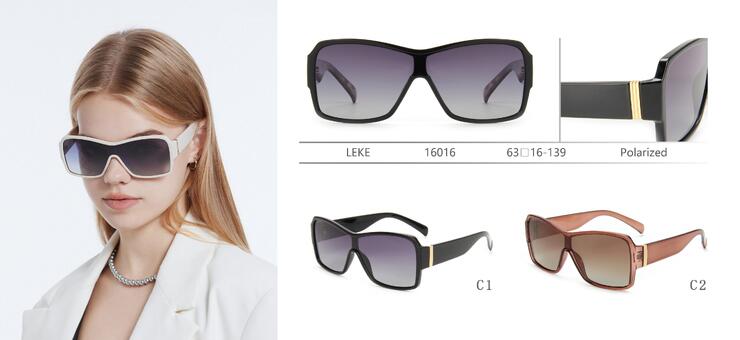 Polarized plastic sunglasses Leke LK16016