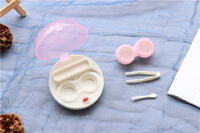 Set-device for cleaning soft contact lenses (A set for cleaning soft contact lenses) HL-800レ王王子器器Set-dev