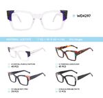 Plastic acetate eyeglasses frame for women WD4297