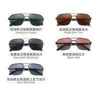 Polarized metal sunglasses with UV400 protection 2955-GT