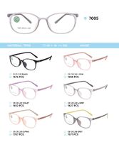 TR90 plastic eyeglasses frame for kids 7005TR