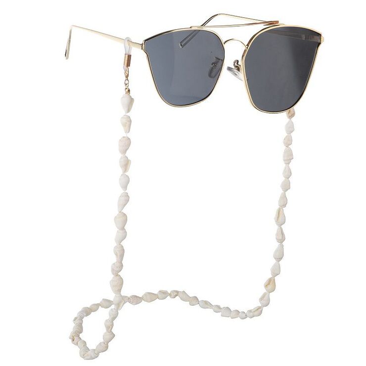 Non-slip seashell chain, for glasses and masks GL297