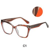 TR90 plastic frame or glasses with blue light protection, with spring hinges FA87232