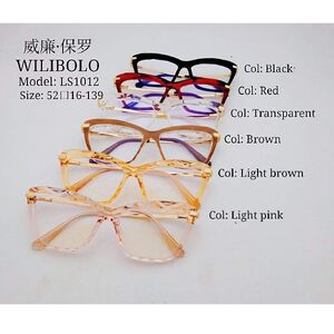 Metal + TR90 ultrathin women's frames with spring hinges Wilibolo LS1012