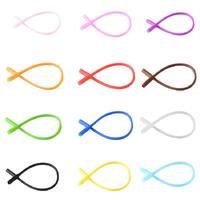 Silicone string eyeglasses holder 17/20 cm, hole Ø5 mm 