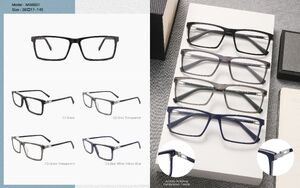 Оправа мужская пластиковая из ацетата, комбинированная с металлом Big City MG6821