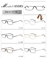 Оправа металлическая с мягким носоупором и флексом 65085-DA