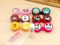 Mini set with contact lens cases ZZ666, 6pcs