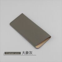 Футляр-чехол из натуральной кожи для очков с подкладкой из микрофибры ZY003