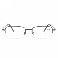 Nylor metal eyeglasses for reading and distance JY823 with memory effect and Blue ray cut, diopters from -6.00 to +4.00, PD62-64