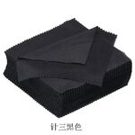 Microfiber cloth for cleaning glasses lenses, density 150 gsm (g/m2), size from 8*6 to 15*18 cm