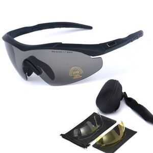 Safety shockproof tactical goggles 战术-0051-1套装