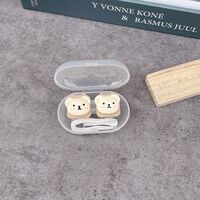 Mini soft contact lens XY-134翻盖笑脸熊