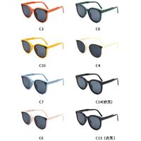 Polarized silicone folding sunglasses with UV400 protection for kids T32025