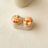 Мини-набор для мягких контактных линз выдвижной W-CT19蝴蝶结花熊