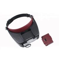 Binocular magnifier with backlight 81007A, magnification 1.5 / 3 / 6.5 / 8