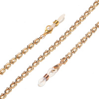 Fashion glasses chain with hearts GL1332