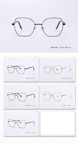 Metal frame for women with spring hinges YM11001-DA