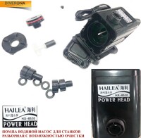 Power head - water pump for grinding machines, dismountable and cleanable HX-6520