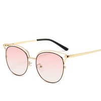 Солнцезащитные металлические очки с защитой UV400 9704-2-GT