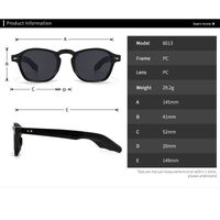 Plastic square sunglasses for women Elit 6013-EL