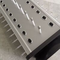 Tabletop glasses stand for 44 slots with mirrors JS-C220519 