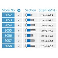 Винт с резиновой оплёткой для ремонта очков
