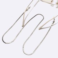 Металлическая нескользящая цепочка, в виде змейки, для очков и масок GL1721