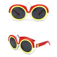 Polarized silicone sunglasses with UV400 protection for kids T22086-OU