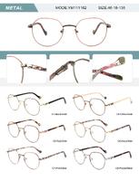 Metal frame for women with spring hinges YM111162-DA