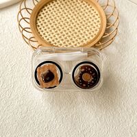 Mini soft contact lens kit W806-10蛋糕甜圈熊