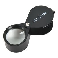 Folding magnifier K999-XX, diameter: 21 mm, magnification: 30X