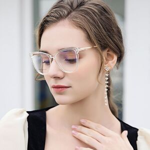 Оправа для очков пластиковая TR90 с защитой от синего света, с флексом FA87021