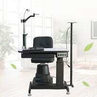 Рабочее место офтальмолога, комбинированный стол с креслом C-190A, столешница 900*500 мм 