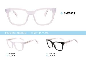 Plastic acetate eyeglasses frame for women WD1421