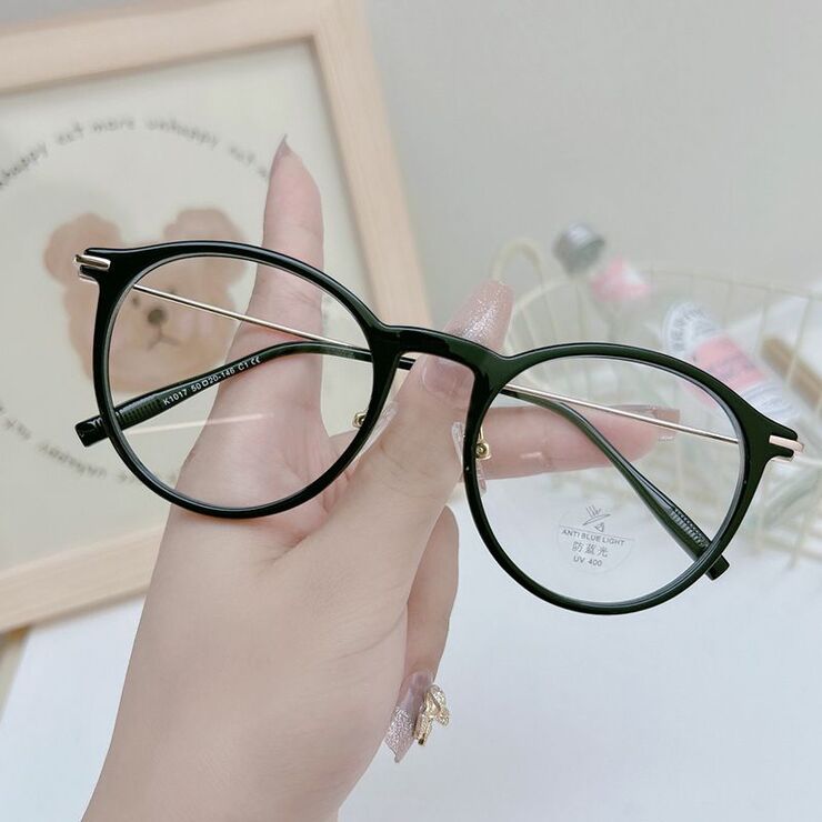 Оправа комбинированная (металл + TR90) с линзами Blue Ray Cut MAMO K1017