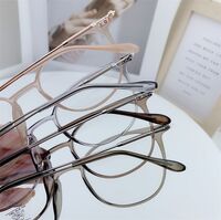 Оправа гибридная, металл + TR90, линзы с Blue Block покрытием SANTA 9550