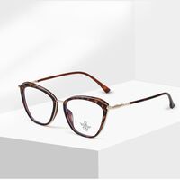 Combined frame (metal + TR90) with Blue Ray Cut protection lenses and flex MAMO S11855