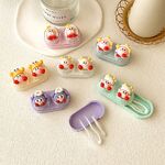 Mini soft contact lens kit retractable W-CT30红脚脚