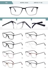 Оправа пластиковая из TR90 мужская с флексом A5042-DA