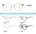 Plastic frames for glasses acetate material WD1329
