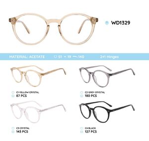 Plastic frames for glasses acetate material WD1329